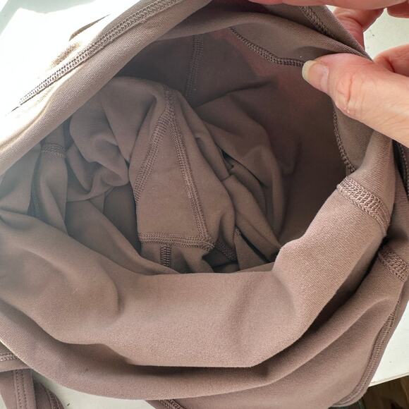 Wilfred Free Mocha Brown Look Halter Top Romper XS - Picture 9 of 12